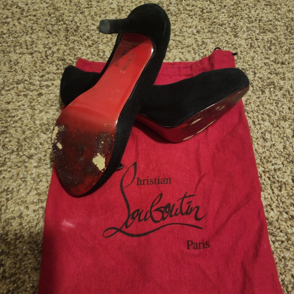Authentic Christian Louboutin Heels Size Eu38 - image 2